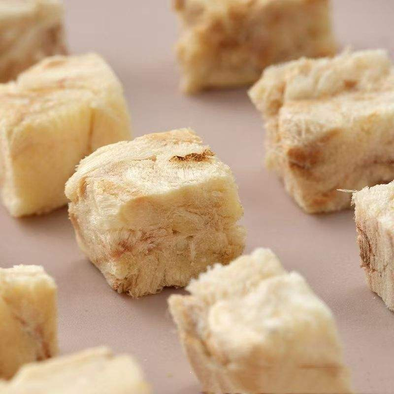 Atacado em grande quantidade OEM Ração Liofilizada para Animais de Estimação - Petiscos Naturais de Frango, Pato, Salmão e Bacalhau para Gatos e Cães, Petiscos com Alto Teor de Proteína e Baixo Teor de Gordura