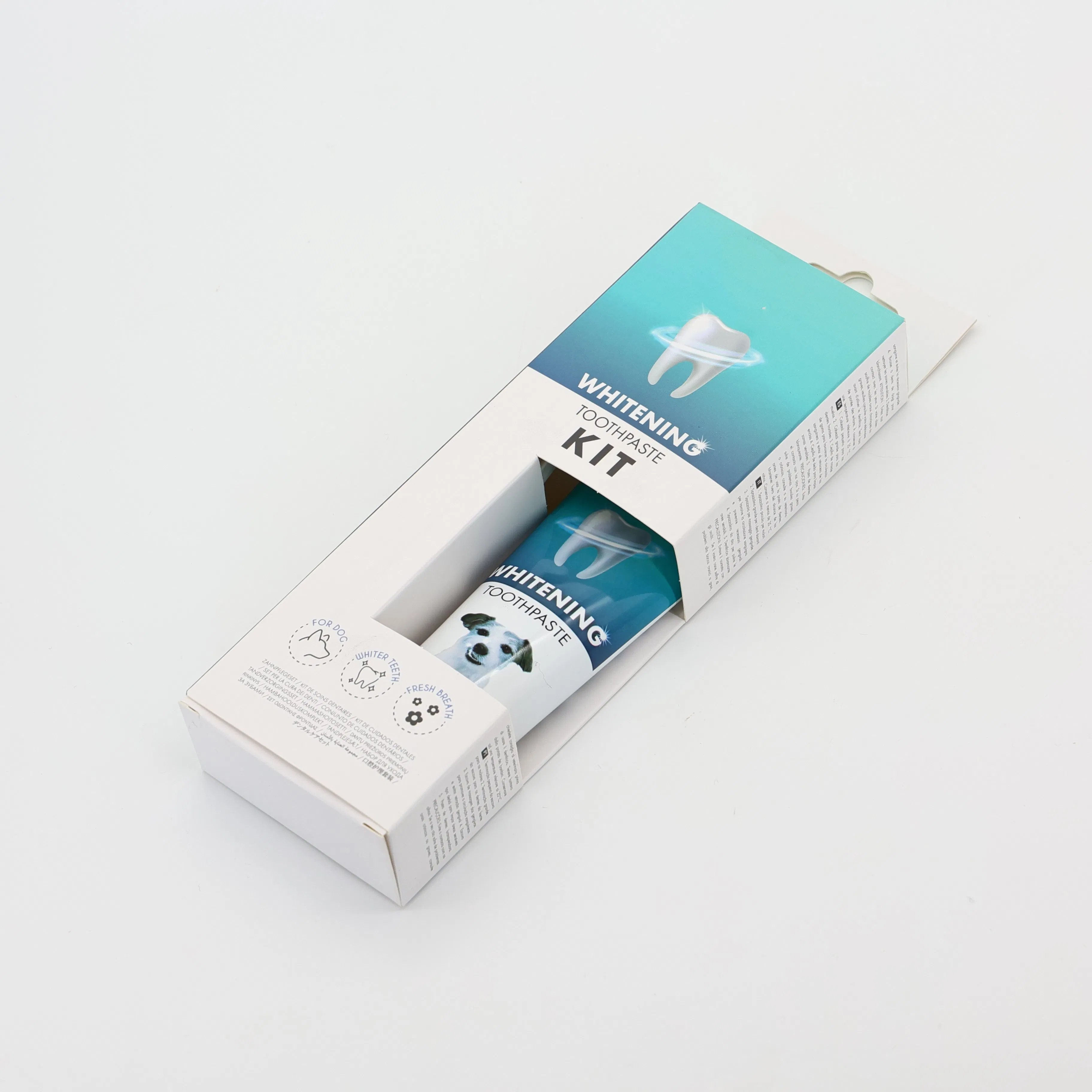 Kit de Escovação Dental Natural Fresh para Cães, Gel e Escova de Dentes