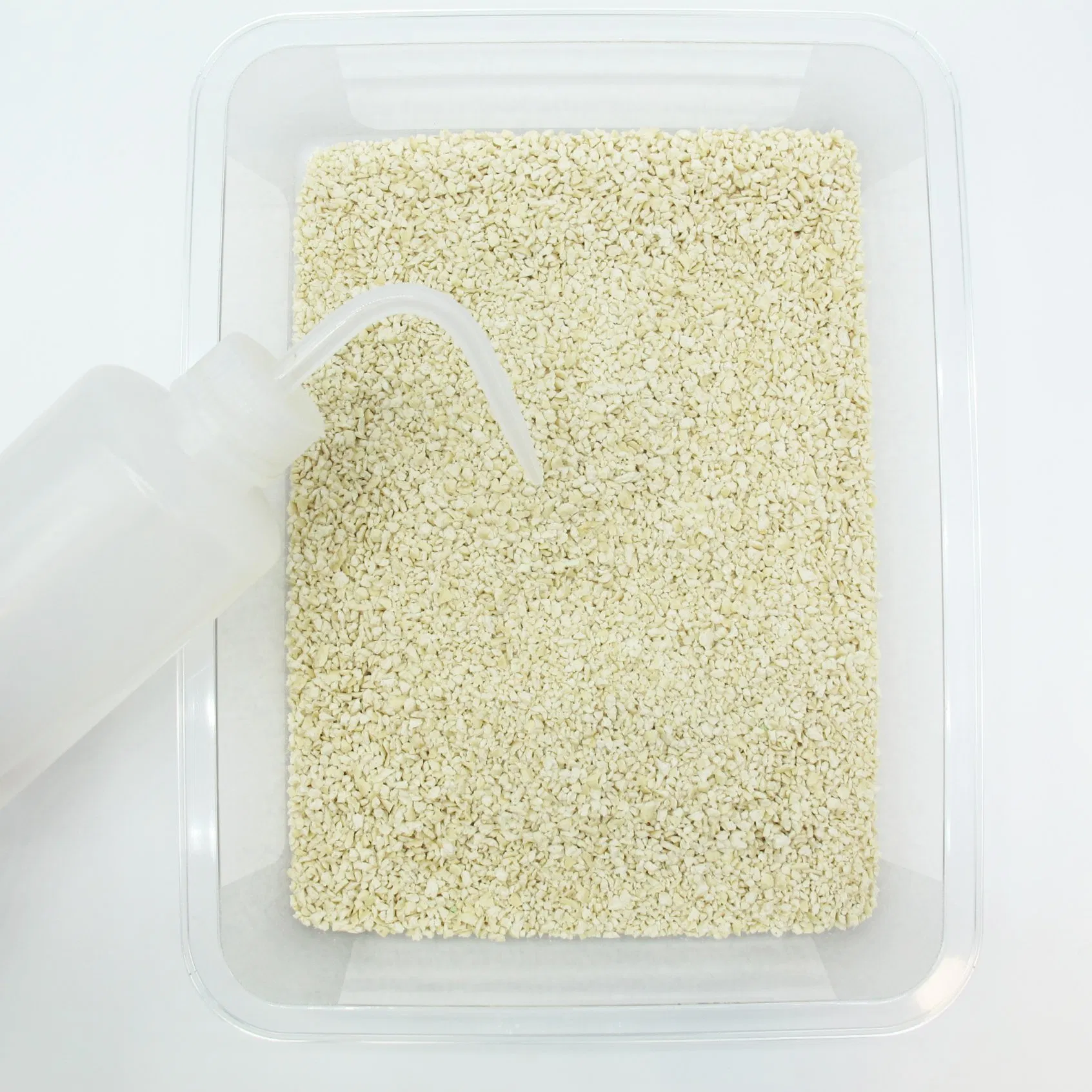 Areia para gatos aglomerante rápida, absorve, livre de poeira, flushable, controle de odor, aglomeração, fragrância original de ervilha, soja, tofu, areia para gatos quebrada, acessório para pets