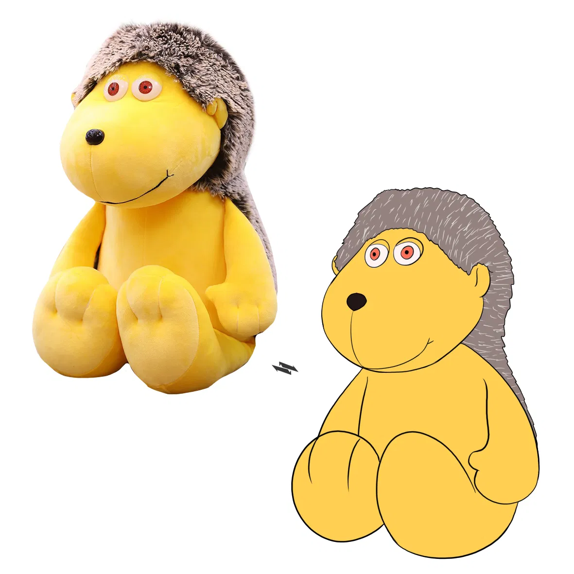 Brinquedos de pelúcia de fábrica da China para meninos e meninas, brinquedos de pelúcia personalizados