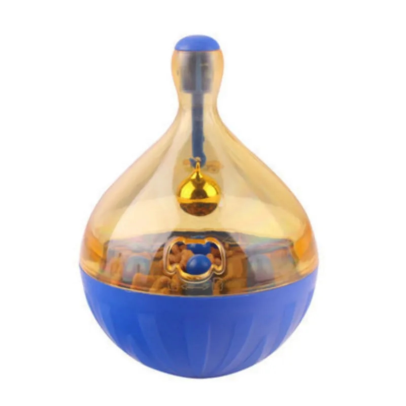 Comedouros para gatos Bola Interativa Divertida Tigela Brinquedos para Animais de Estimação Tumbler Gato Chacoalhando Bola Acessórios para Gatos para Casa Produtos para Cães