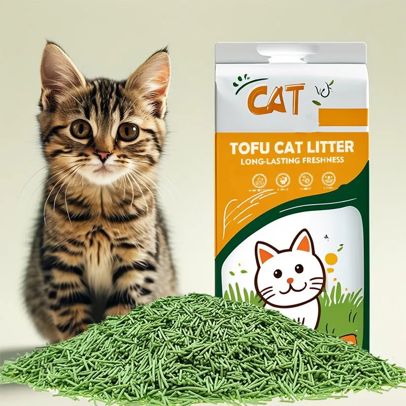 Areia de Gato Tofu