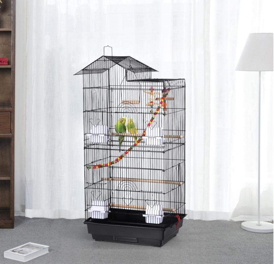 Amazon Vendas Quentes 39-Inch Aviário Preto para Telhado