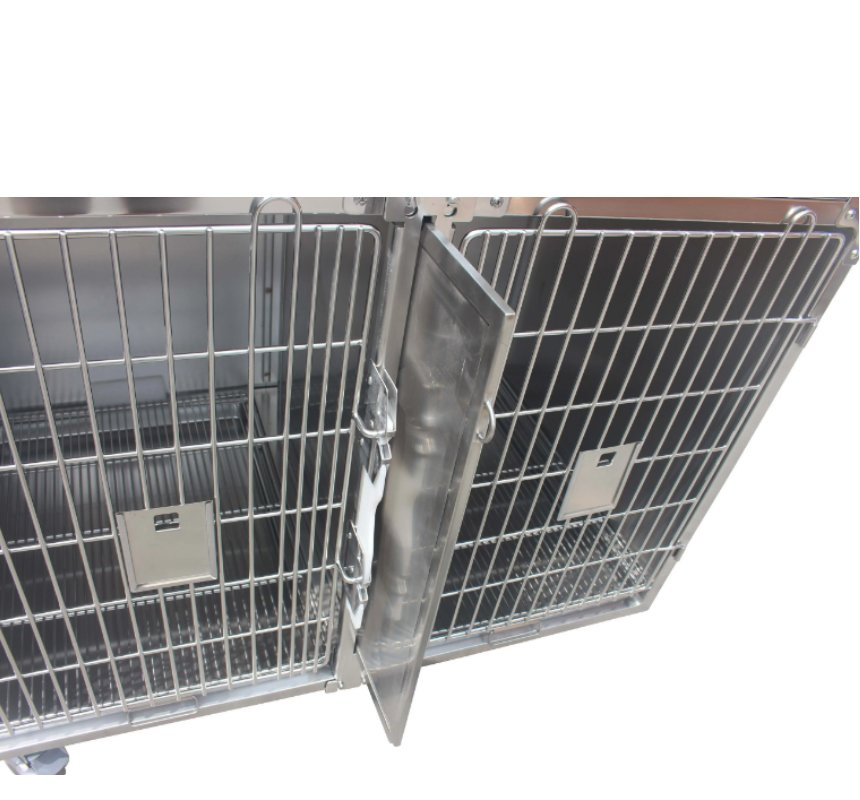Gaiolas Veterinárias de Aço Inoxidável Combinadas para Gatos e Cães Animais de Estimação Cages304 Canil Veterinário