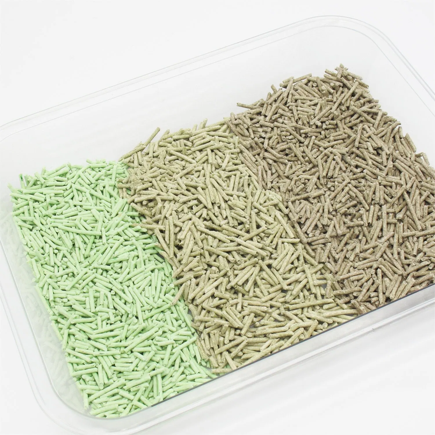 Amido de milho natural original, chá verde, café, pó de chá, sabores personalizados, tofu, areia para gatos, acessórios para pets