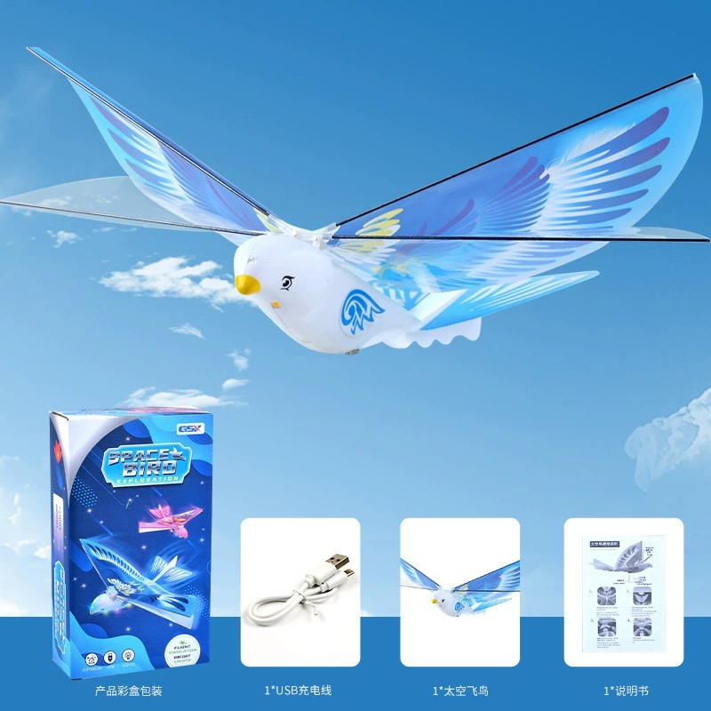 Brinquedo de Pássaros Autônomos Eletrônico Mini Controle Remoto Drone Helicóptero Modelos de Avião para Crianças e Adultos Jogo Esportivo ao Ar Livre