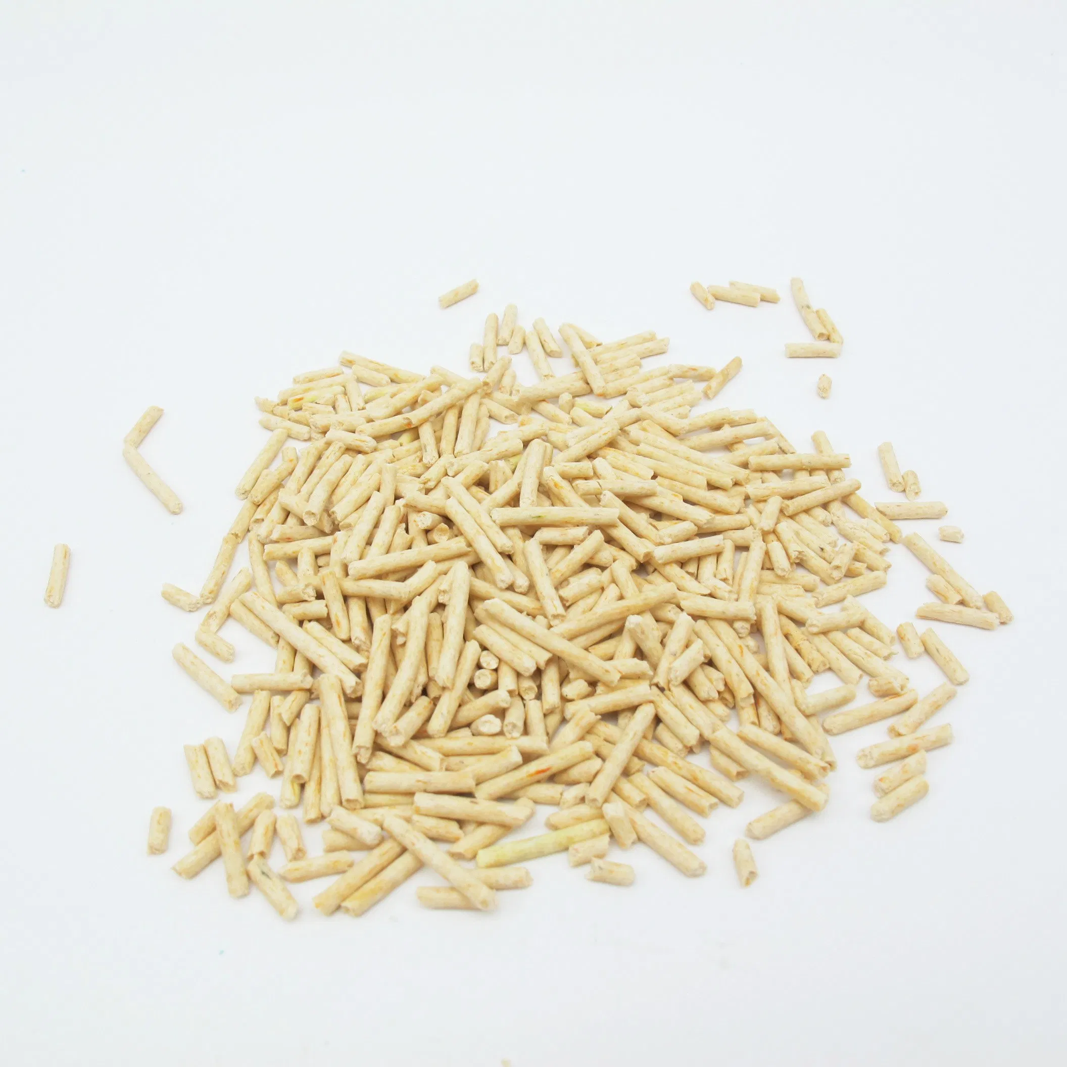 3.0mm Produto para animais de estimação de diâmetro, cor laranja, aroma de caqui, areia de tofu, produtos para banheiro de gato, acessórios para animais de estimação