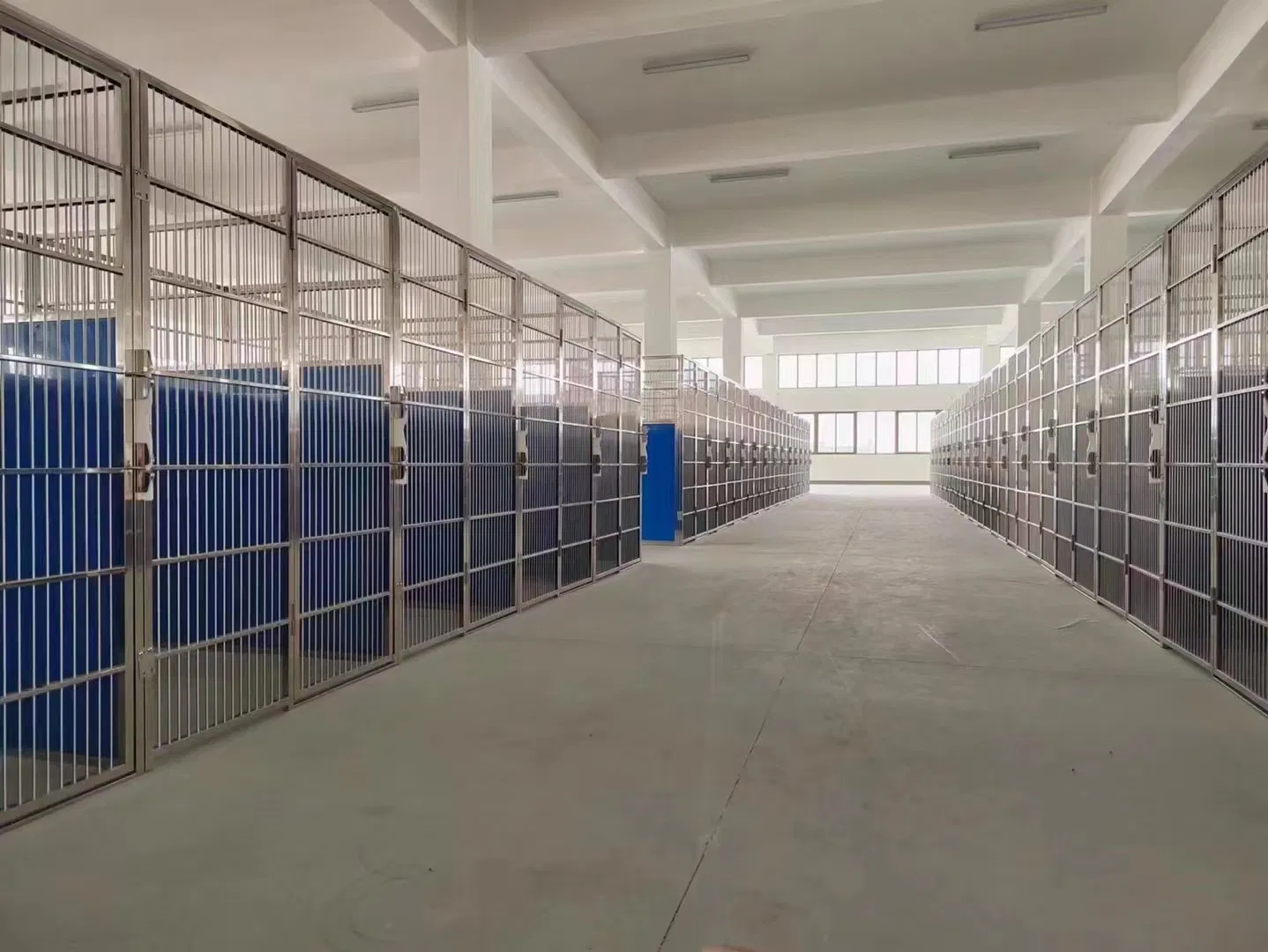 Porta de Canil Veterinário com Painel de Chuva, Gaiola para Animais, Crates para Fazenda, Corredor para Cães