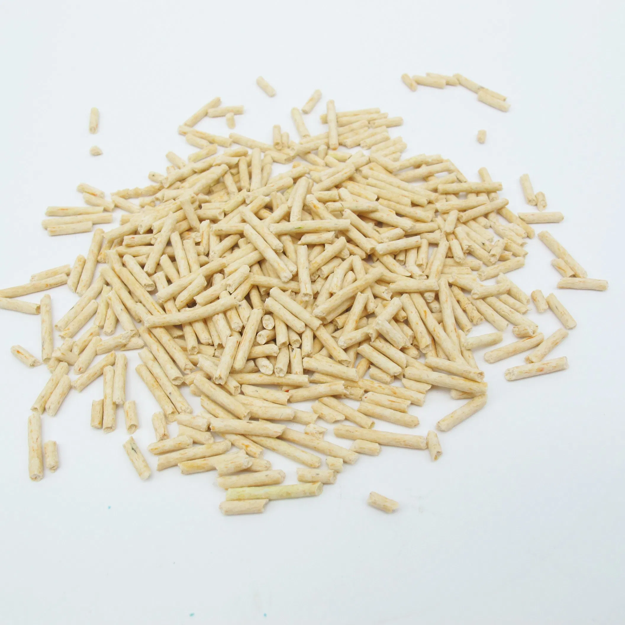 3.0mm Produto para animais de estimação de diâmetro, cor laranja, aroma de caqui, areia de tofu, produtos para banheiro de gato, acessórios para animais de estimação