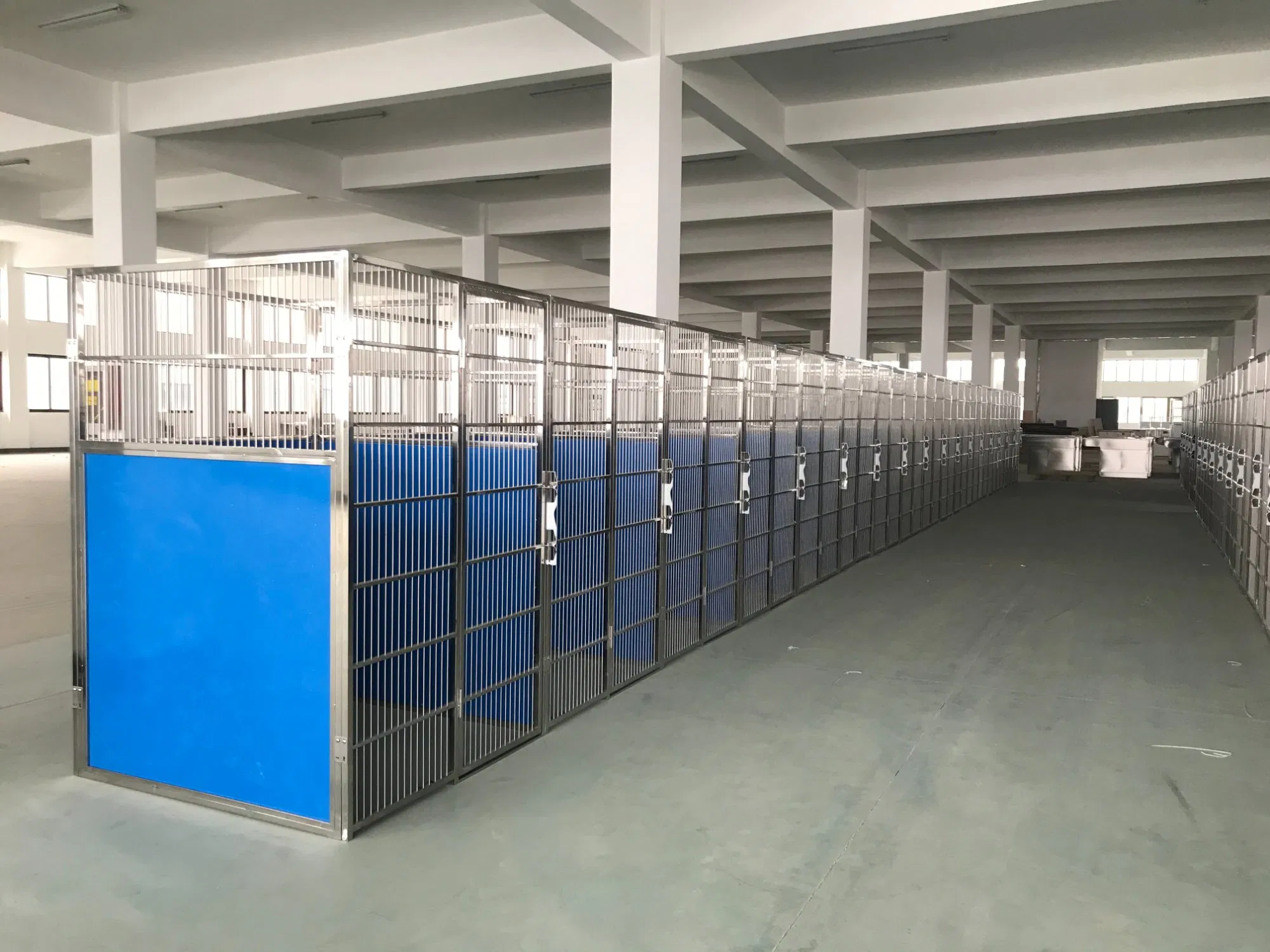 Porta de Canil Veterinário com Painel de Chuva, Gaiola para Animais, Crates para Fazenda, Corredor para Cães