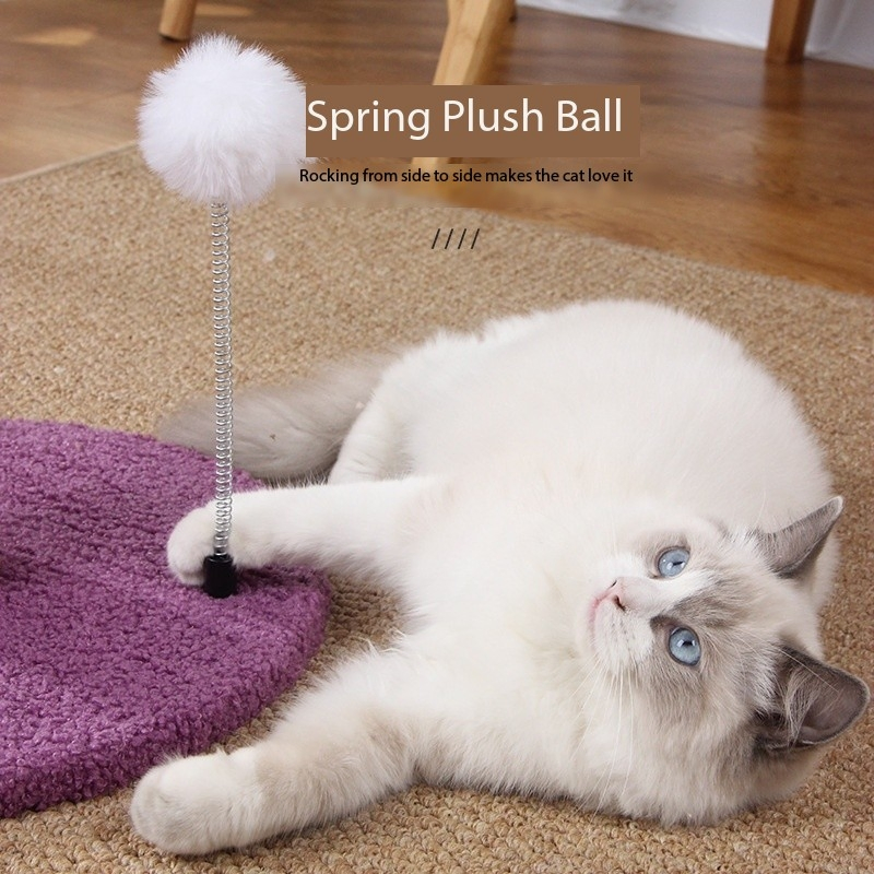 31 Poste de Arranhar para Gatos com Túnel para Gatos de Interior, Árvore de Gato de Múltiplos Níveis, Perch para Brincar e Descansar, Atividade com Bola Pendurada