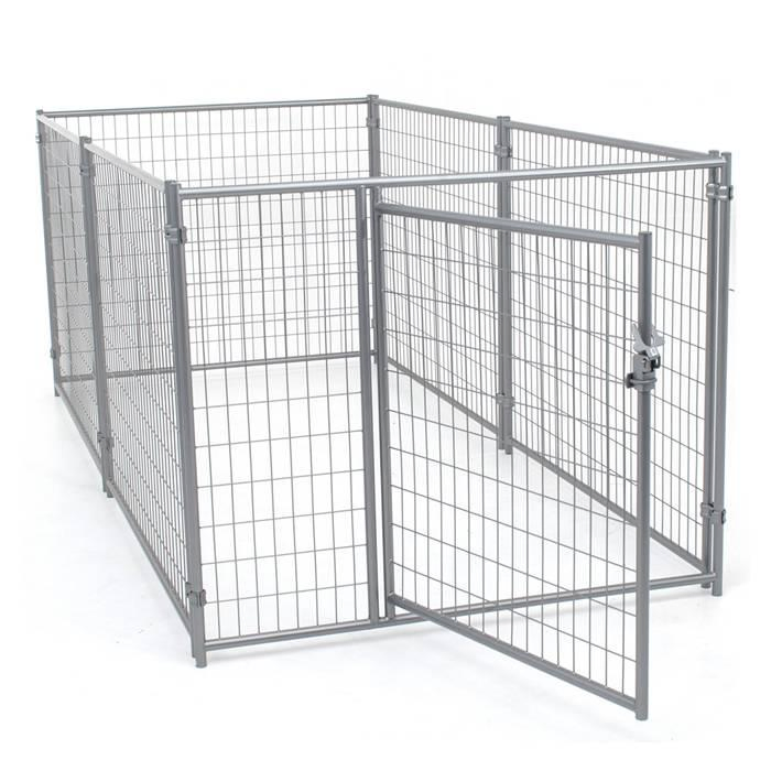 Painel de Malha de Arame Soldado para Cães 6 FT Painel de Tubo Quadrado para Canil