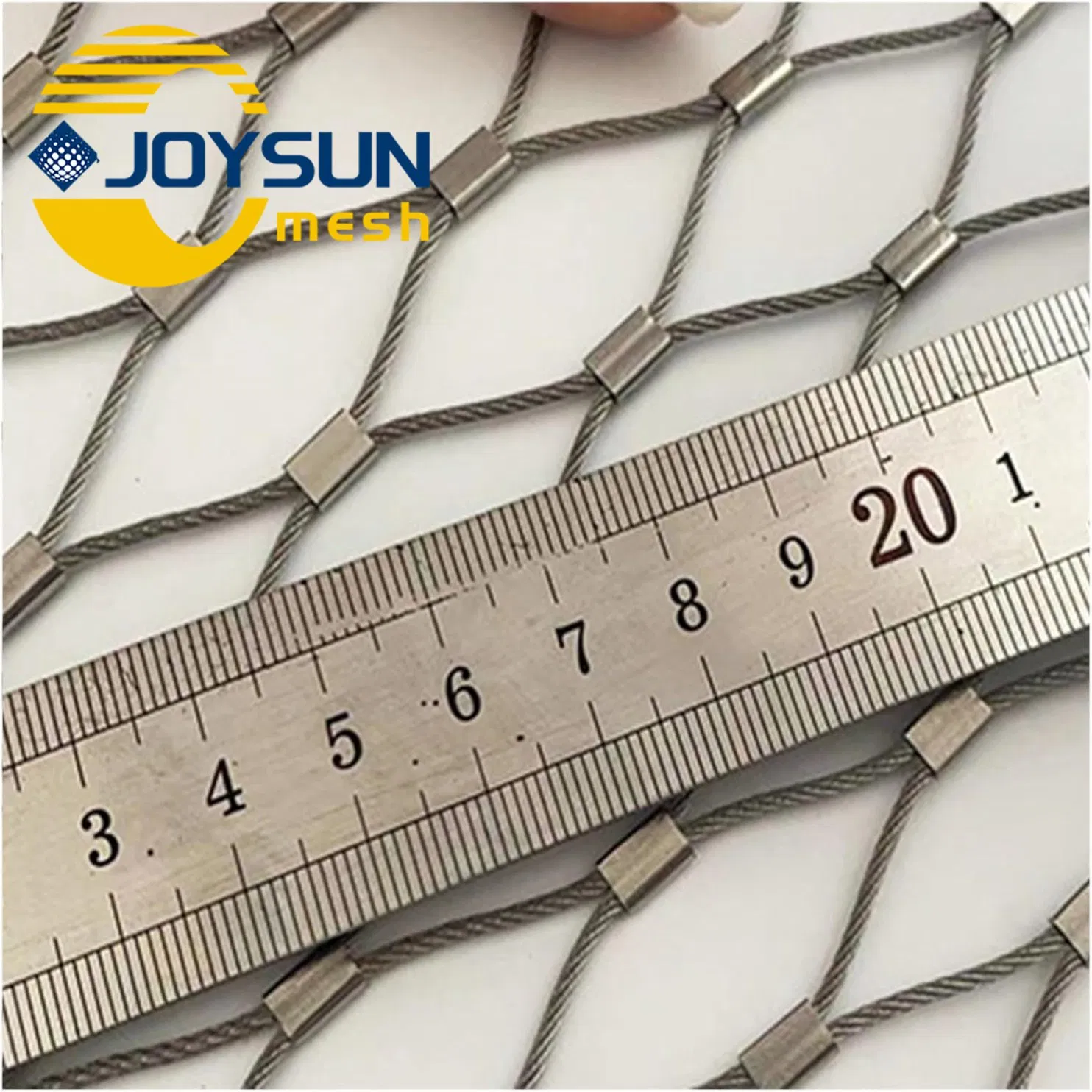 304 304L 316 316L Cerca de Metal para Vida Selvagem Malha de Metal / Malha de Separação / Rede para Aves / Cerca Flexível para Balustrada