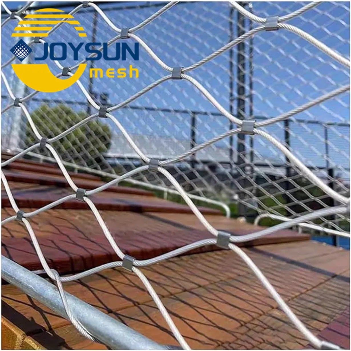 304 304L 316 316L Cerca de Metal para Vida Selvagem Malha de Metal / Malha de Separação / Rede para Aves / Cerca Flexível para Balustrada