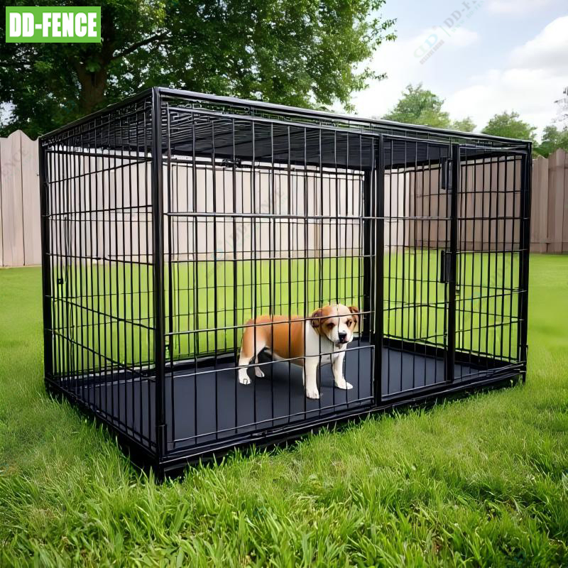 Gaiolas e Corridos para Cães de Grande Porte para Uso Comercial Pesado, Grande Gaiola Externa para Cães