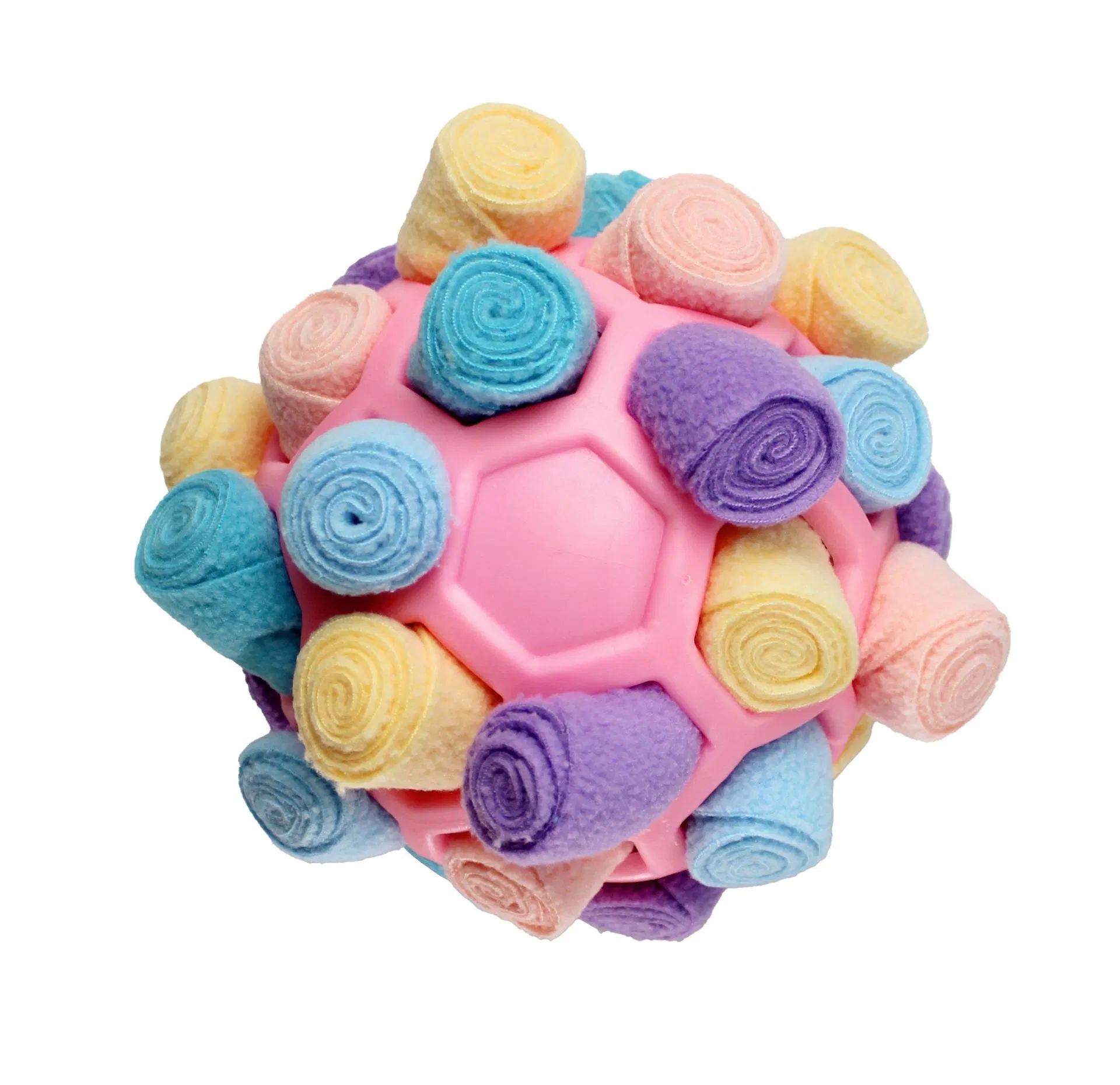Brinquedo Interativo de Enriquecimento para Cães, Bola de Cheirar para Cães Entediados e Estimulação Mental de Filhotes, Jogo Interativo de Petiscos para Cães Pequenos e Médios, Brinquedos de Quebra-Cabeça