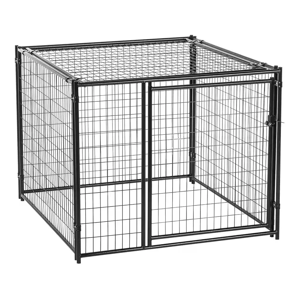 Gaiolas para cães grandes, caixas de metal amigáveis para cães, crate para uso externo