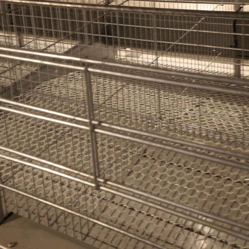 Fabricantes chineses atacado gaiola de frango em bateria de camada de escada galvanizada a quente para criação em fazenda