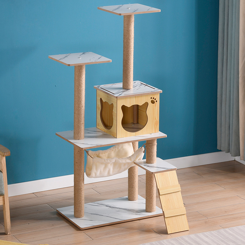 Brinquedo para Gato Árvore de Gato Móvel Arranhador