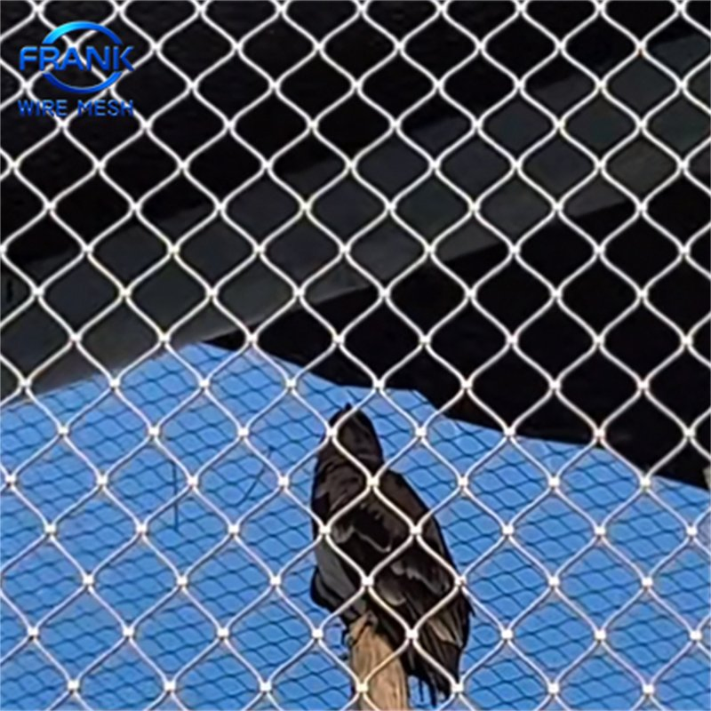 Malha de Cabo de Aço Inoxidável de Alta Qualidade para Gaiola de Pássaros e Aviário