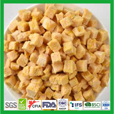 Petiscos de Frango e Maçã Congelados e Desidratados para Cães e Gatos OEM Natural Fresh
