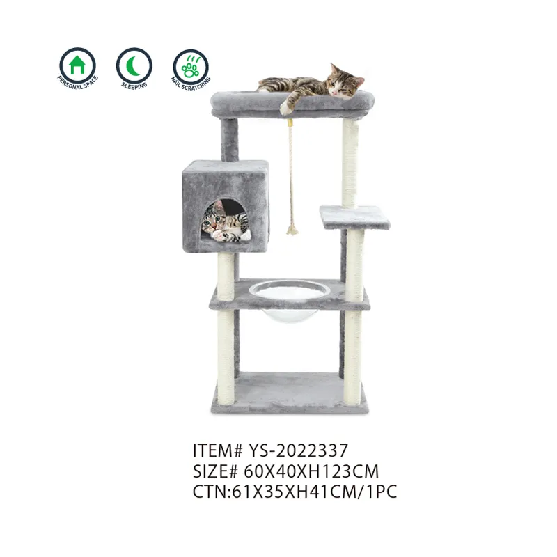 Torre de Gato de Corda de Sisal