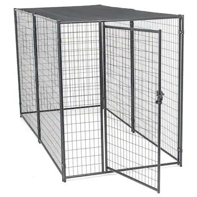 Painel de Malha de Arame Soldado para Cães 6 FT Painel de Tubo Quadrado para Canil