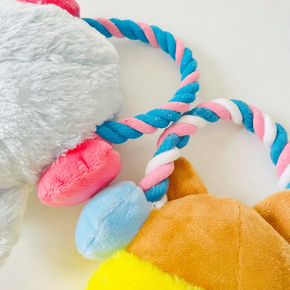 Brinquedo de cachorro em forma de fone de ouvido de pássaro com apito para mastigar e brincar