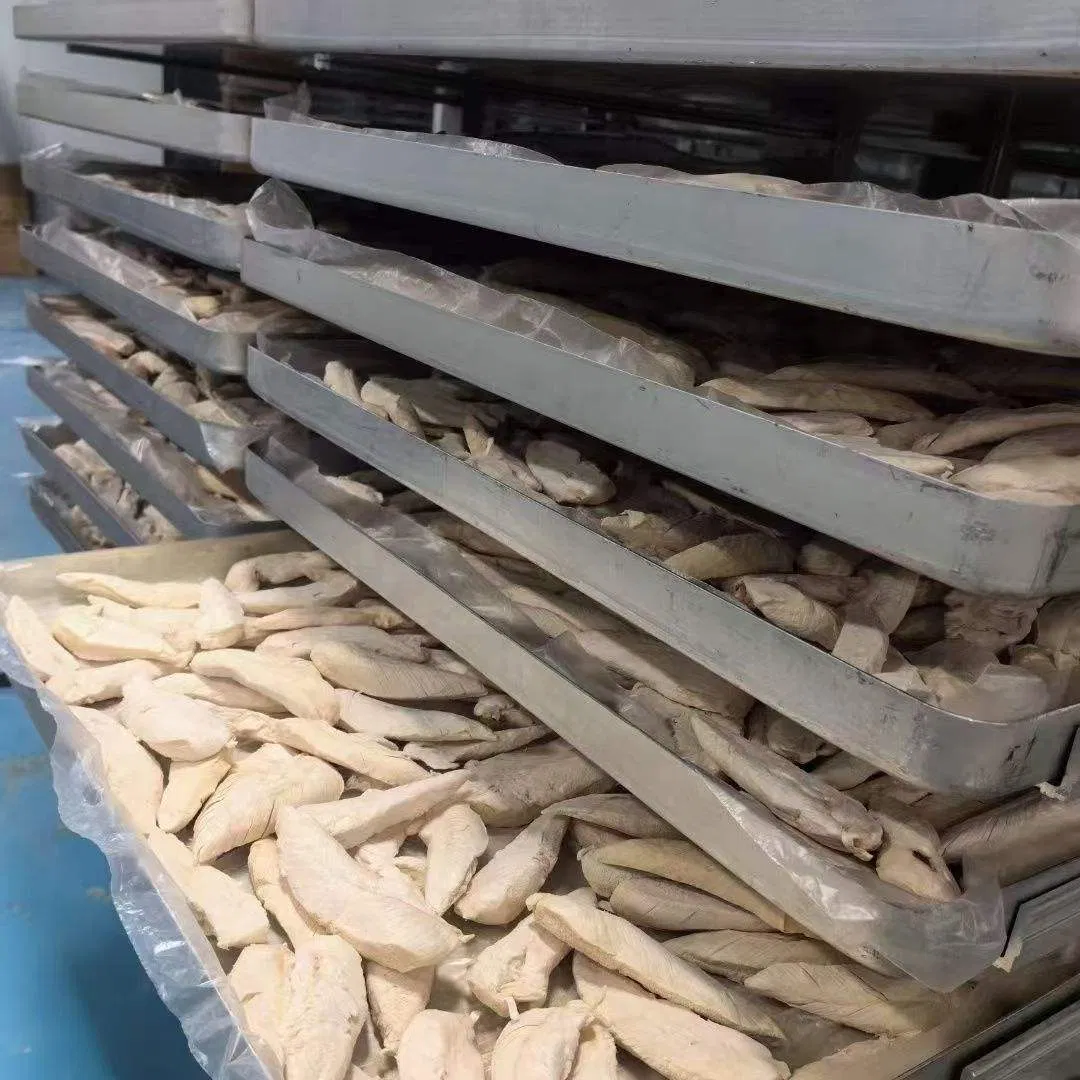 Alimento para animais de estimação liofilizado OEM, fornecimento por atacado em grande quantidade, petiscos naturais de frango, pato, salmão e bacalhau para gatos e cães, petiscos de alta proteína e baixo teor de gordura