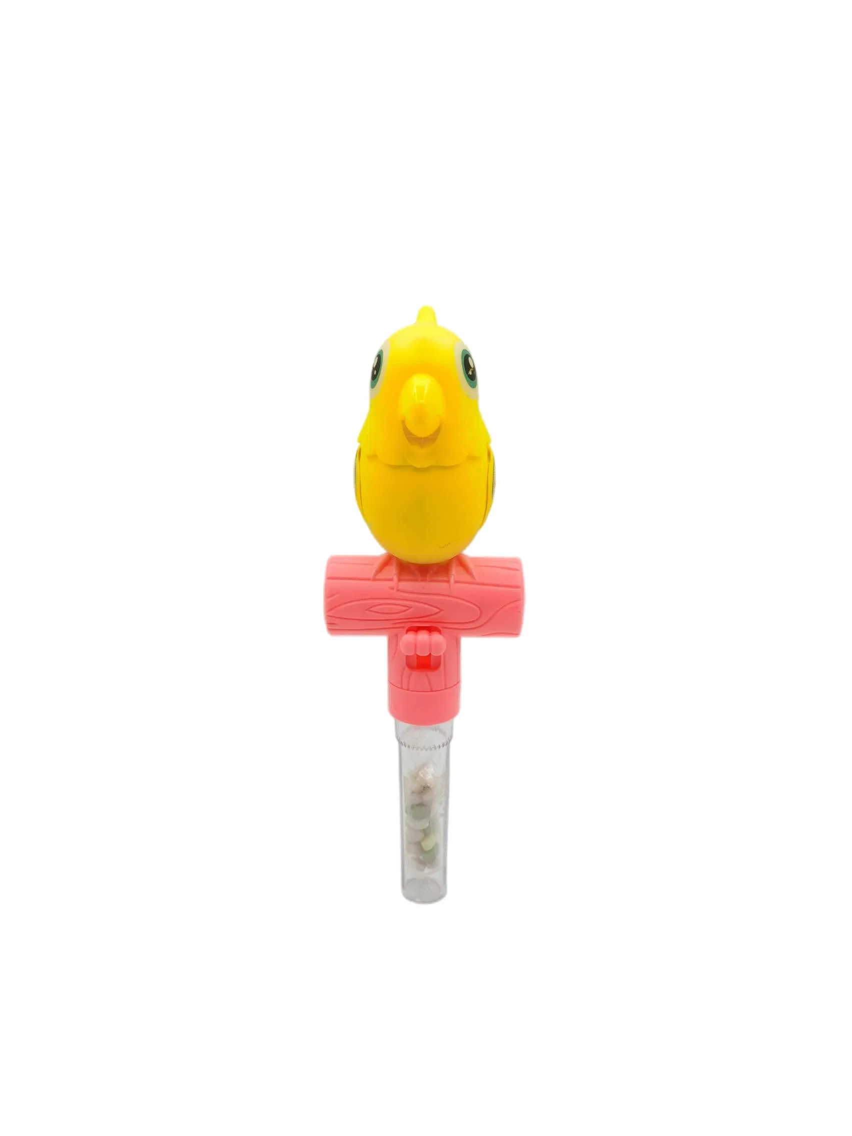 Brinquedo de Apito de Pássaro Colorido com Doces para Risadas e Hora de Brincar