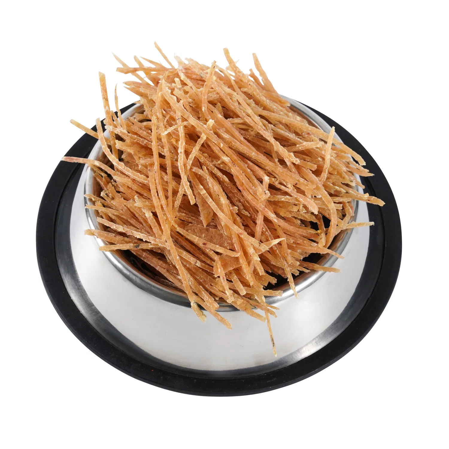 Suprimento de Animais de Estimação Ricas em Proteína Tiras Finas de Frango Seco e Atum Pet Treat para Gato e Cachorro
