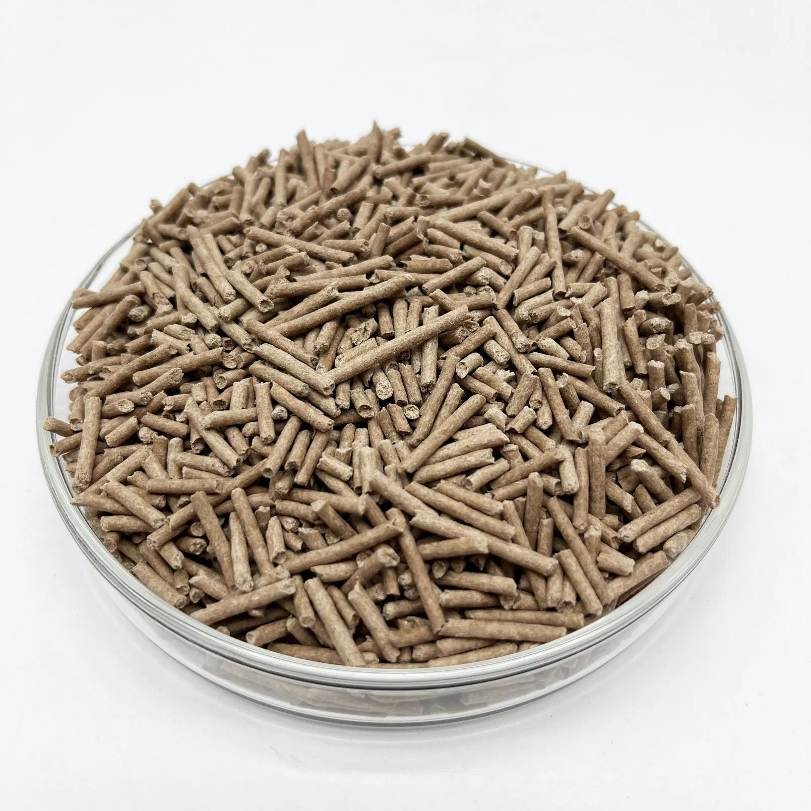 Amor de Pet Cor Roxa Marrom 2.0mm Valender Aroma de Noz de Macadâmia Caixa de Areia para Gato Acessório para Pet