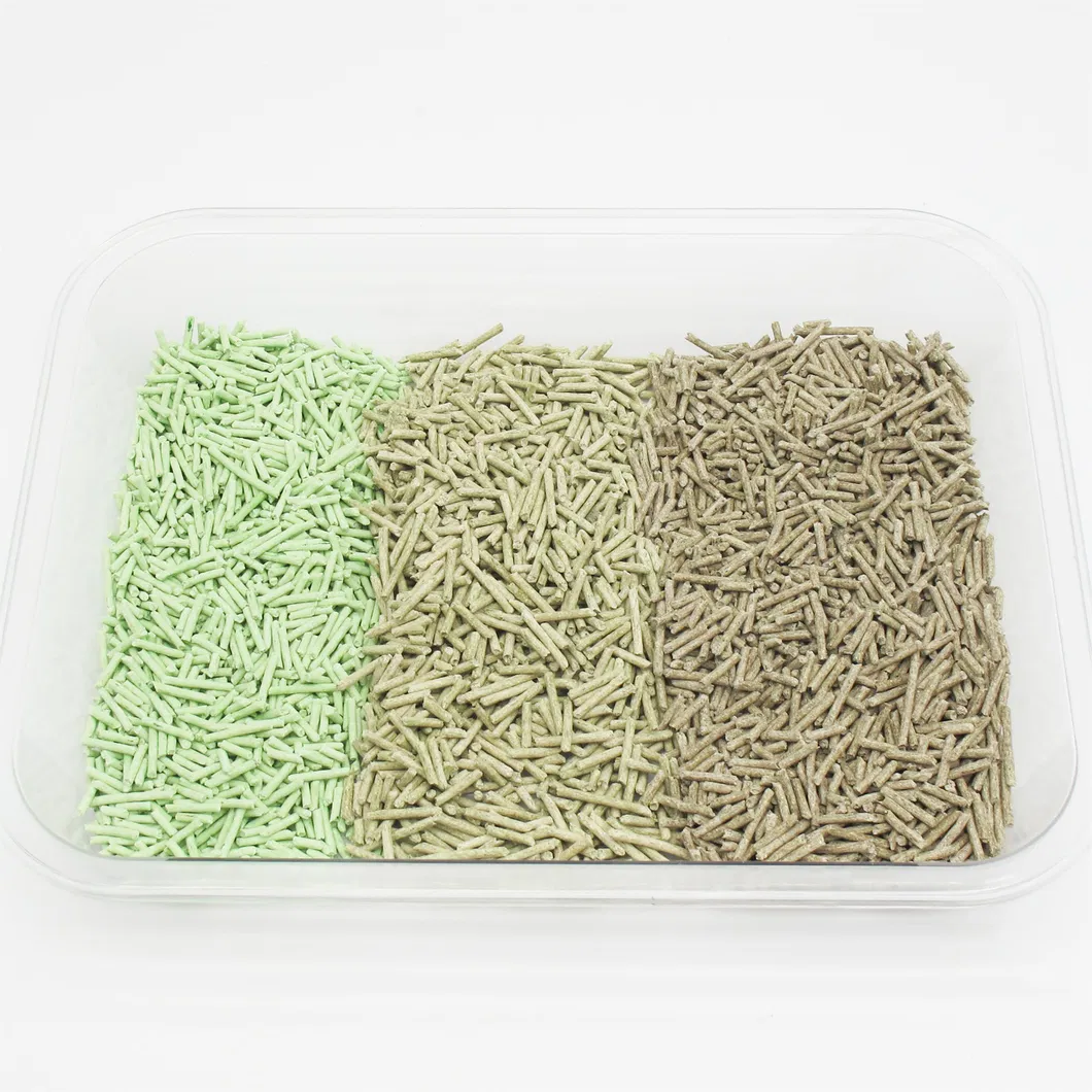 Variedade de cores de areia para gatos