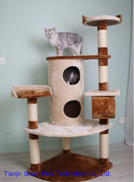 Brinquedos de gato em atacado, castelo, árvore para gatos, acessórios para o lar