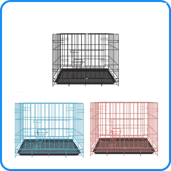 Gaiola de Metal para Animais de Estimação, Canil para Cães ao Ar Livre