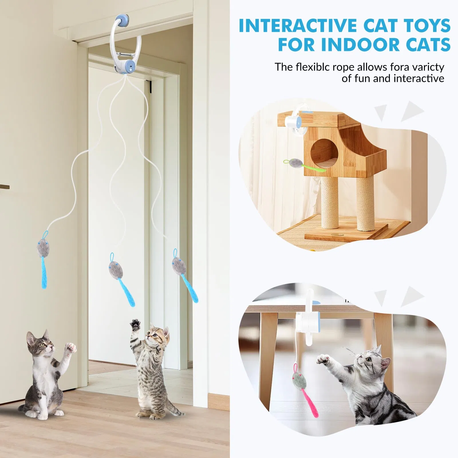 Brinquedo Interativo Automático Elétrico para Gato, USB Recarregável, Varinha de Pluma de Borboleta Fluttering para Enriquecimento e Estímulo Interno