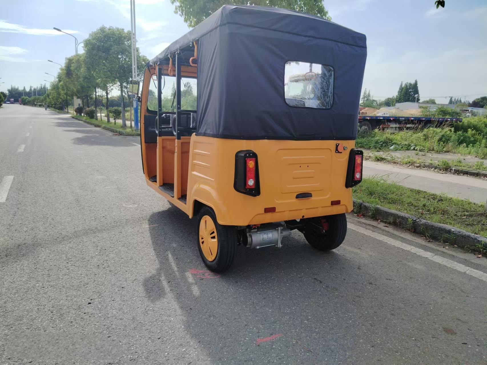 High-Quality  Electric  Passenger Tricycle 7 Seater Tuk Tuk 3 Wheel Motorcycle  (S3 Advanced Iron Frame) Manufacturer, Supplier