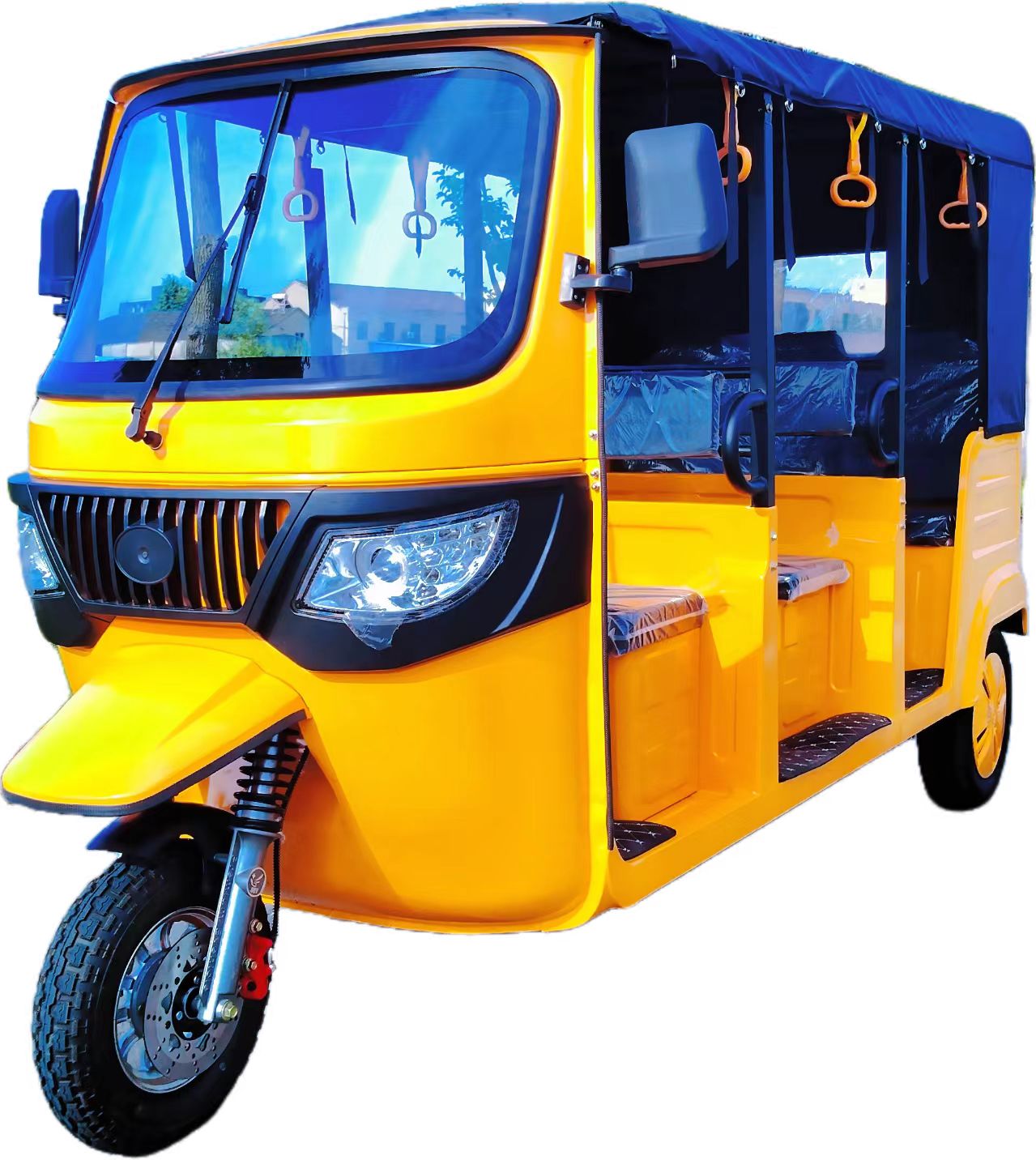 High-Quality  Electric  Passenger Tricycle 7 Seater Tuk Tuk 3 Wheel Motorcycle  (S3 Advanced Iron Frame) Manufacturer, Supplier