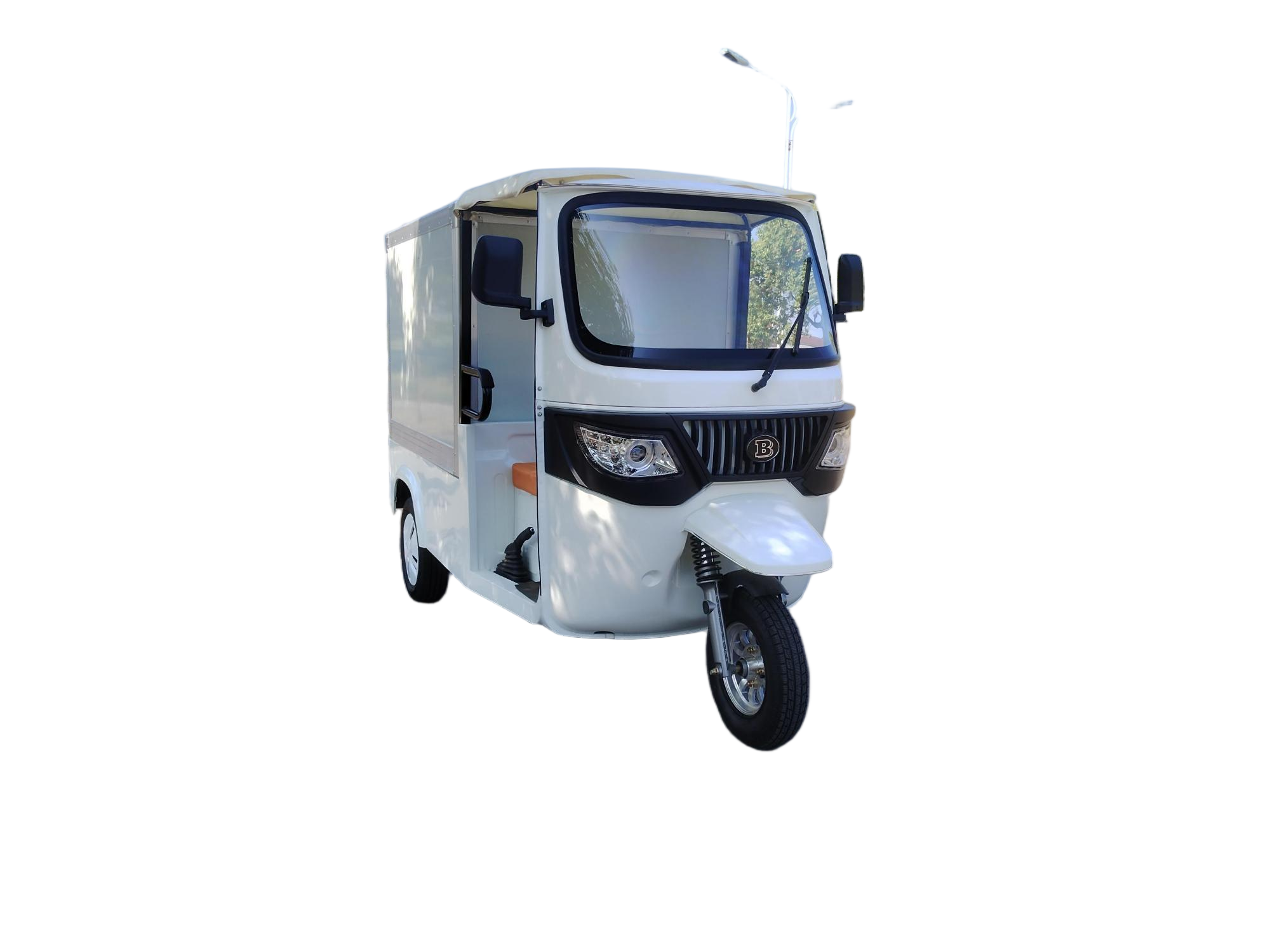 China Electric Tricycle with Cabin Closed Cargo Box for Delivery Manufacturers, Suppliers