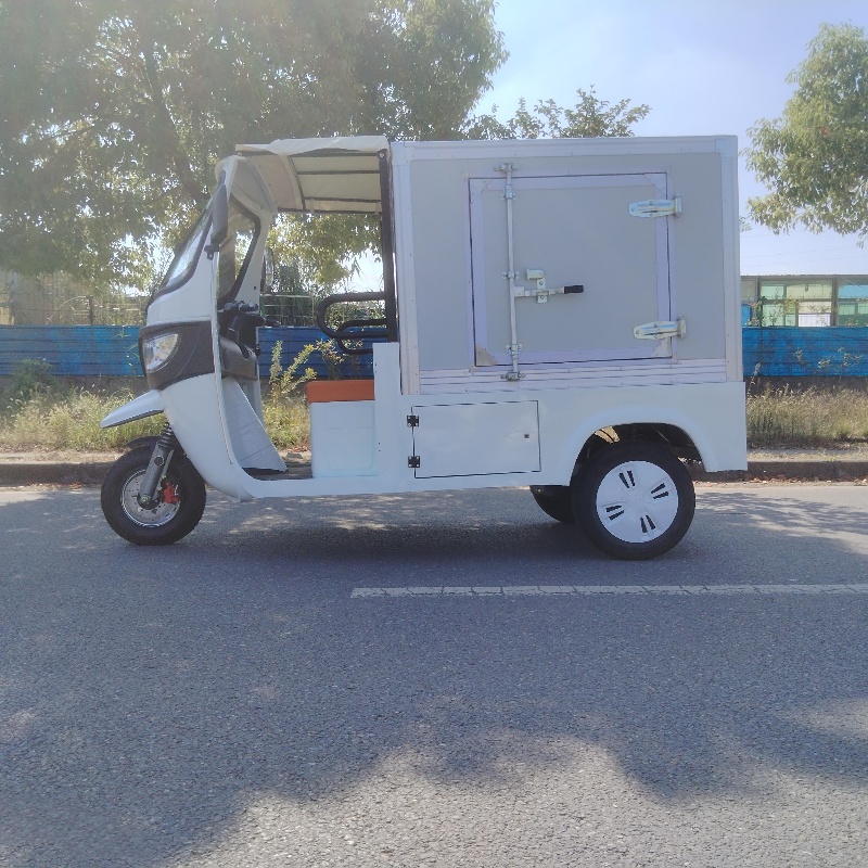 China Electric Tricycle with Cabin Closed Cargo Box for Delivery Manufacturers, Suppliers