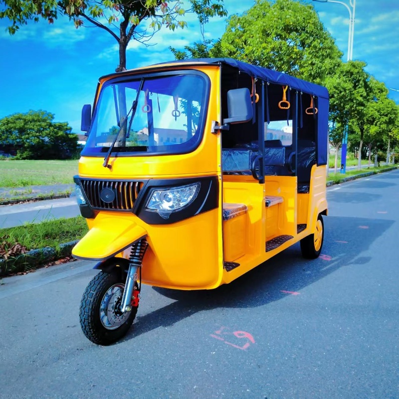High-Quality  Electric  Passenger Tricycle 7 Seater Tuk Tuk 3 Wheel Motorcycle  (S3 Advanced Iron Frame) Manufacturer, Supplier