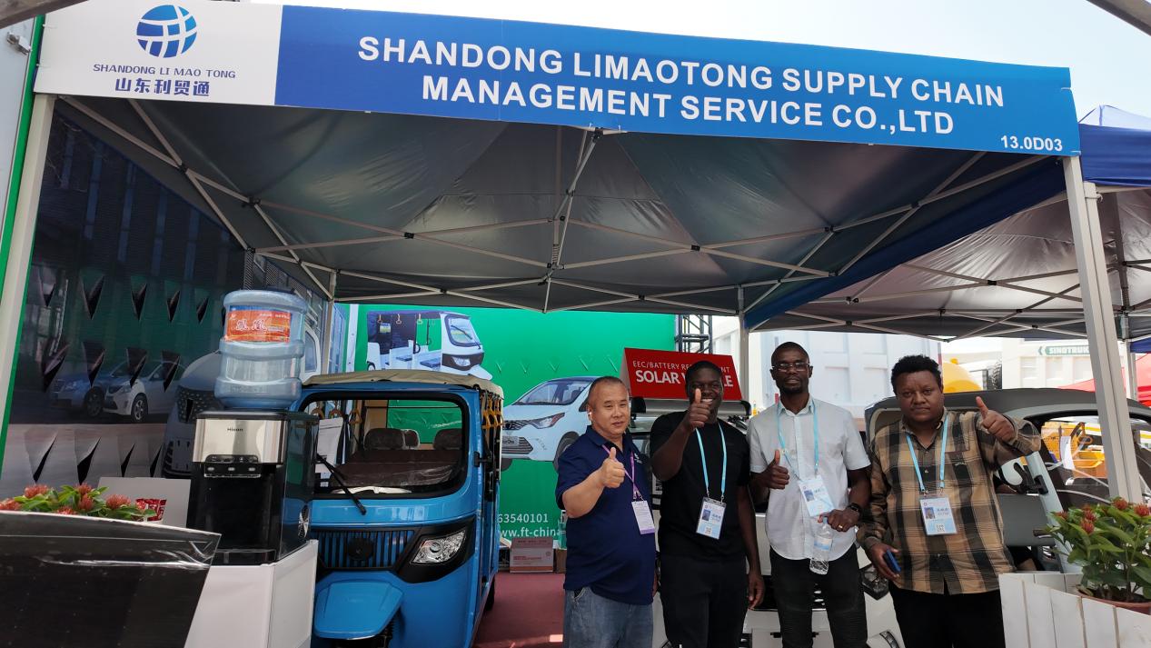 Li Mao Tong Group exhibition — showcasing electric tricycles and mini cars