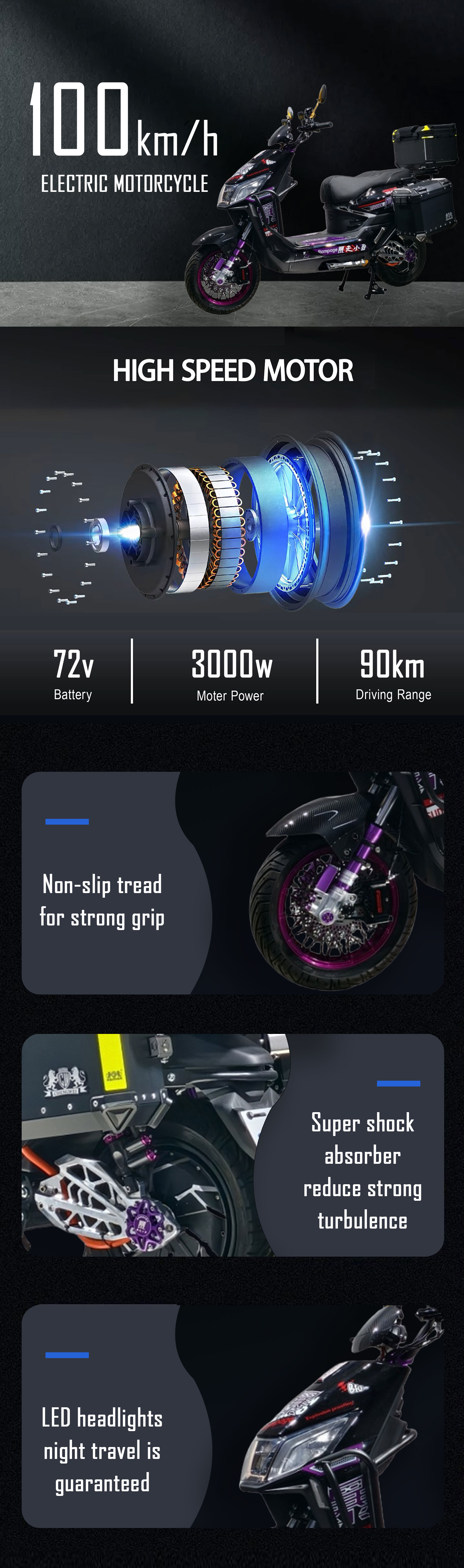 R1 electric scooter details