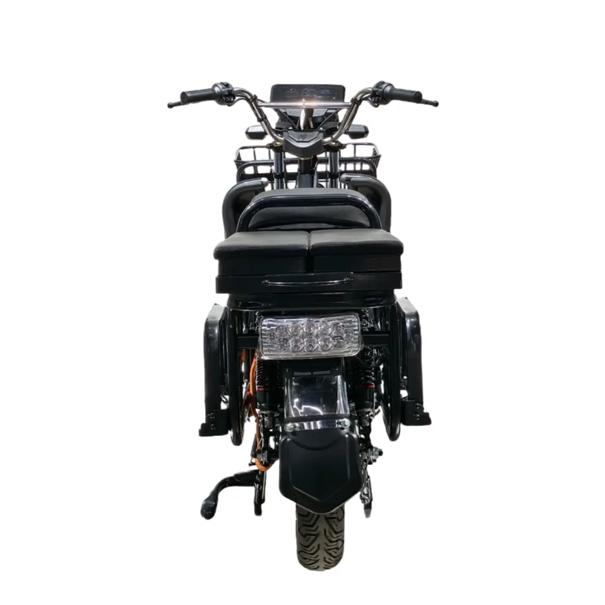 Custom HT Heavy-Duty Electric Cargo Motorcycle from China Factory: 1200W Motor, 72V Battery, High Load Capacity, 12 Tires Products, Exporters