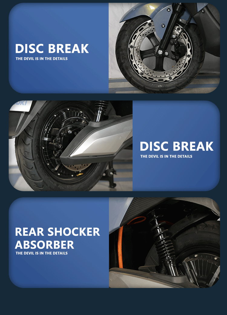 VRS Electric Motorcycle Detail 4