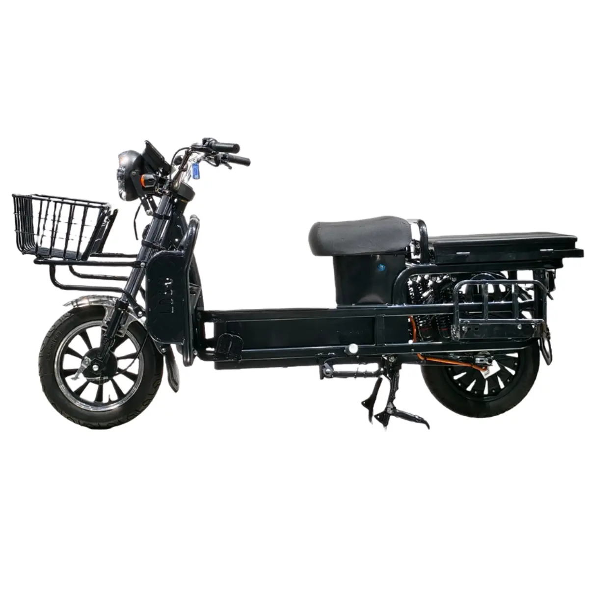 Custom HT Heavy-Duty Electric Cargo Motorcycle from China Factory: 1200W Motor, 72V Battery, High Load Capacity, 12 Tires Products, Exporters