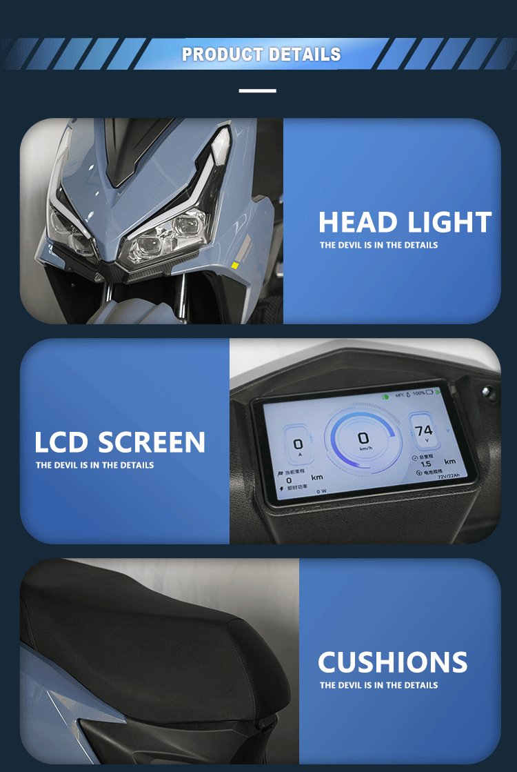 VRS Electric Motorcycle Detail 3