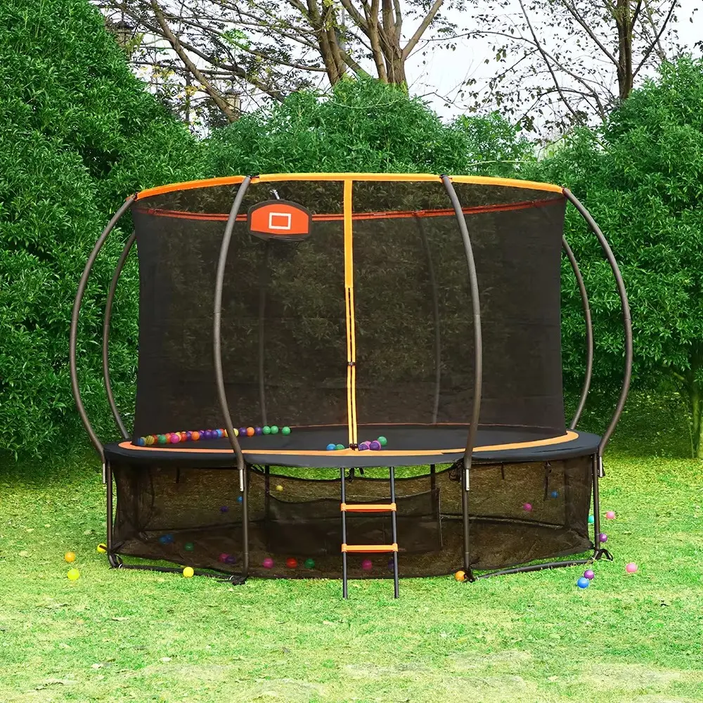 Custom Custom 6-16FT Outdoor Round Trampoline with Safety Net and Ladder - China Suppliers and Factory Direct Pricing Service, Factories