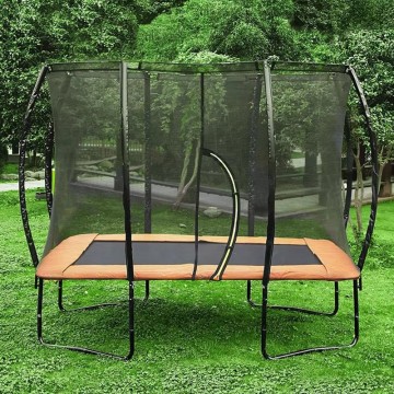 Funjump rectangular jumping trampoline 6x9ft 7x10ft - gymnastics training trampoline