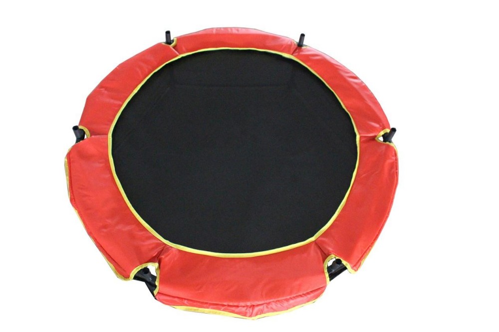 Funjump 55 Mini Indoor Kids Trampoline Toy with Safety Enclosure Net - Protective Frame Pad